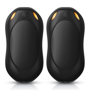 WHATOOK Rechargeable Hand Warmers 2 Pack: Stylish Electric Heater for Cold Weather