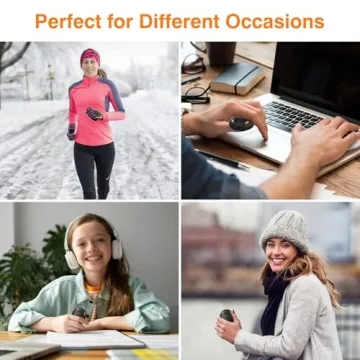 WHATOOK Hand Warmers 2 Pack: Portable Electric Heater