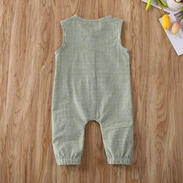 Mubineo Infant Unisex Summer Sleeveless Romper Jumpsuit 0-6 Months