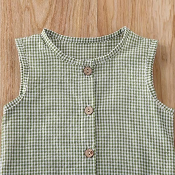 Mubineo Infant Unisex Summer Sleeveless Romper Jumpsuit 0-6 Months