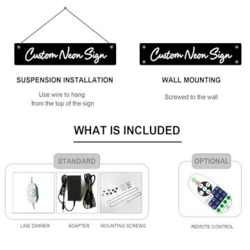 Custom Wedding Neon Signs, Customized Led Neon Sign, Personalized Neon signs for Wall Decor, Neon Sign Customizable for Wedding Birthday Shop Studio Present Party Bar Salon Business LOGO