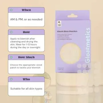 Glossmetics Star-Shaped Hydrocolloid Pimple Patches for Blemishes