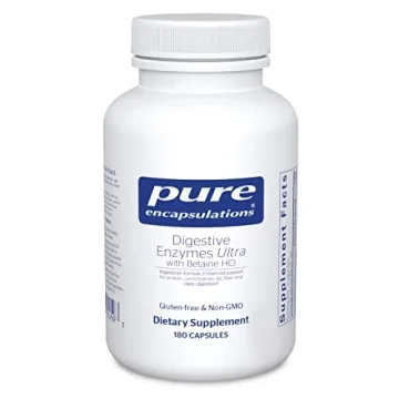Pure Encapsulations Digestive Enzymes Ultra - Supports Protein, Carb, Fiber & Dairy Digestion