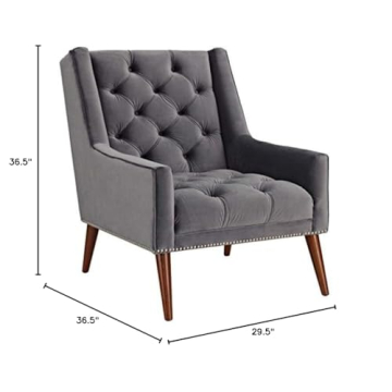 Modway Velvet Accent Arm Chair Stylish Comfort