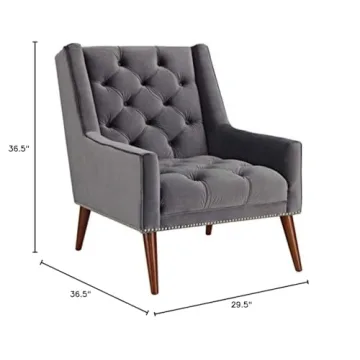 Modway Velvet Accent Arm Chair Stylish Comfort