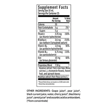 Floravital Iron & Herbs Vegan Gluten-Free Supplement