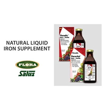 Floravital Iron & Herbs Vegan Gluten-Free Supplement