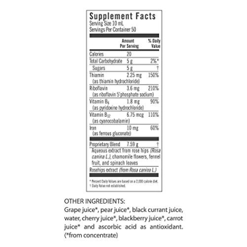 Floravital Iron & Herbs Vegan Gluten-Free Supplement