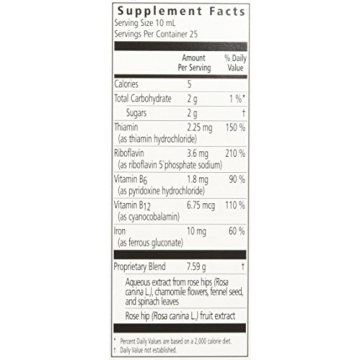 Floravital Iron & Herbs Vegan Gluten-Free Supplement