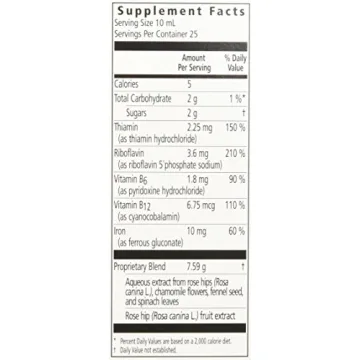 Floravital Iron & Herbs Vegan Gluten-Free Supplement