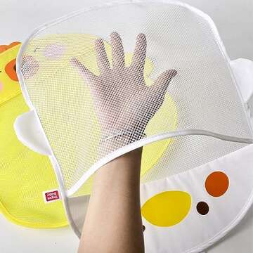 TOPCHOIC Mesh Bath Toy Organizer Bath Toy Storage Net