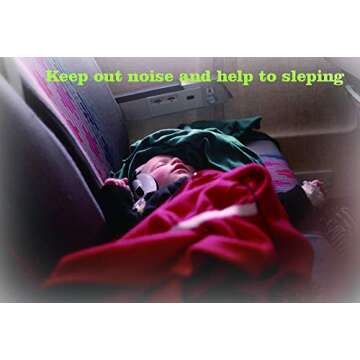 PORMUCAL Baby Ear Protection Ear muffs For 3 Months To 2+ Years Noise Reduction Hearing protection For Infant And Toddlers With Cat Ear. (pink)