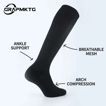 3 Pack Softball Soccer Baseball Football Socks