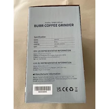 SHARDOR Electric Coffee Grinder with 25 Grind Sizes and Timer