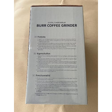 SHARDOR Electric Coffee Grinder with 25 Grind Sizes and Timer