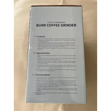 SHARDOR Electric Coffee Grinder with 25 Grind Sizes and Timer