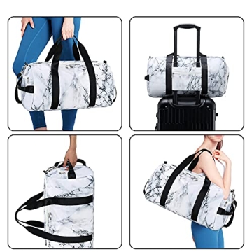 Durable Sport Gym Duffle Bag with Shoe Compartment