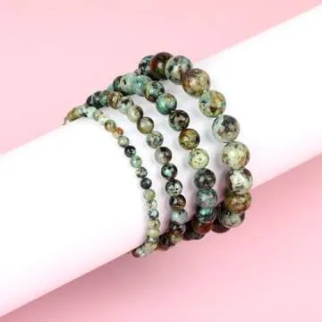 QOGIR African Turquoise Bracelet for Spiritual Growth and Style