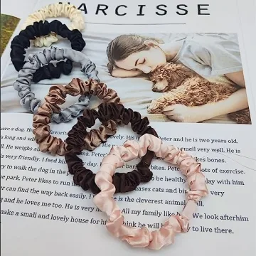 Glow in the Dark Light Up Scrunchies for Parties