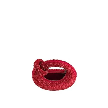 JW PEI Women's Abacus Top Handle Bag - Artifical Crystal Red - Mini