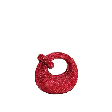 JW PEI Women's Abacus Top Handle Bag - Artifical Crystal Red - Mini