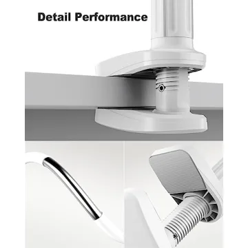 SAIJI Gooseneck Phone Holder Flexible Hands-Free Mount