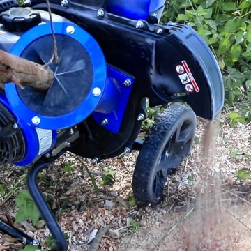 BILT HARD Wood Chipper Powerful 7.5 HP Multi-Function Shredder