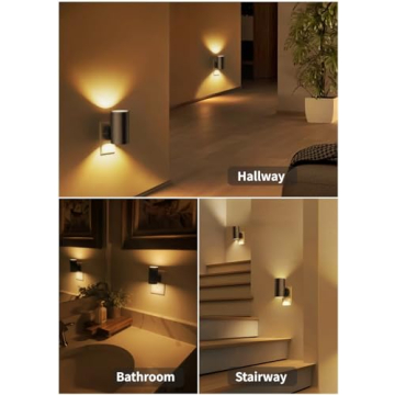 TSEXES LED Night Light Plug In with Dusk Sensor 5-300LM