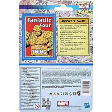 Marvel Legends Series 3.75-inch Retro 375 Collection Thing Action Figure Toy