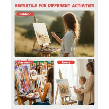 Simetufy 36 Pack 8x10 Inch Blank Canvas Boards for Painting