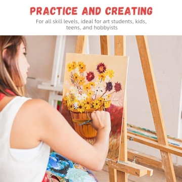 Simetufy 36 Pack 8x10 Inch Blank Canvas Boards for Painting