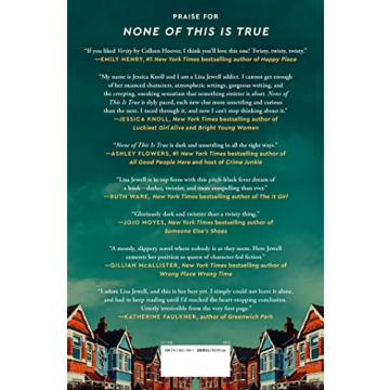 None of This Is True: A Gripping Psychological Thriller