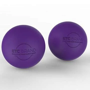 Lacrosse Massage Balls for Pain Relief & Trigger Point Therapy