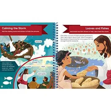 Brain Games - Sticker Activity: Bible (For Kids Ages 3-6)