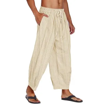 Comfortable COOFANDY Men's Harem Pants for Casual Wear