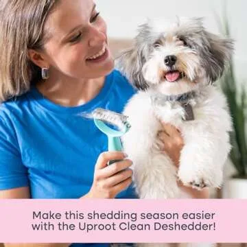 Uproot Clean Undercoat Rake - Versatile Grooming Tool for Pets