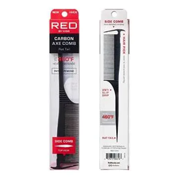 RED by Kiss Carbon Axe Comb Heat Resistant Hair Tool
