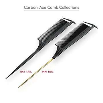RED by Kiss Carbon Axe Comb Heat Resistant Hair Tool