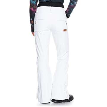 Roxy Women's Stylish High Snow Pants for Winter Sports