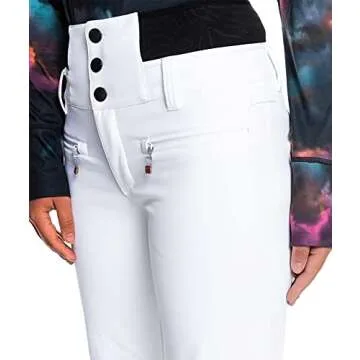 Roxy Women's Stylish High Snow Pants for Winter Sports