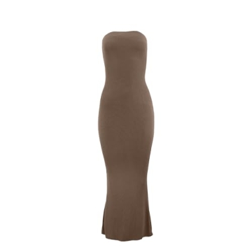 Almere Body Shaping Strapless Maxi Dress - Effortless Style & Comfort