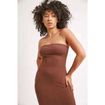 Almere Strapless Maxi Dress - Chic Comfort & Fit