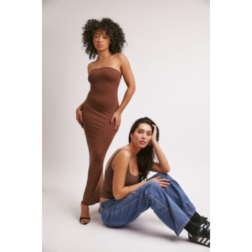 Almere Strapless Maxi Dress - Chic Comfort & Fit