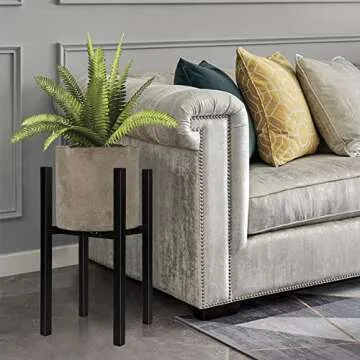 FORUP Adjustable Plant Stand – Modern Metal Display Holder