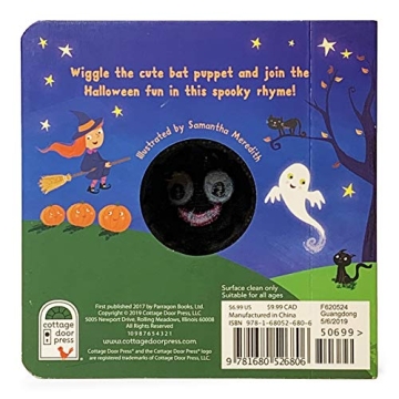 Spooky Finger Puppet Book for Little Ones Aged 0-4