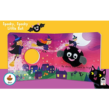 Spooky Finger Puppet Book for Little Ones Aged 0-4