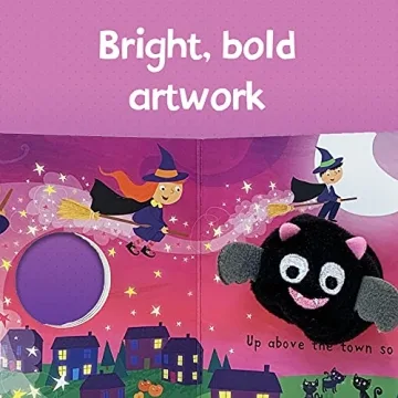 Spooky Finger Puppet Book for Little Ones Aged 0-4