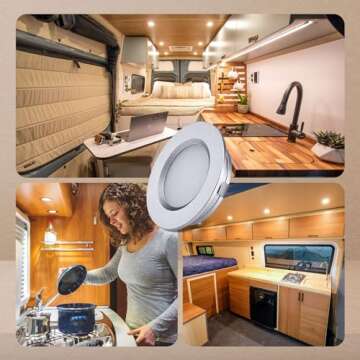 ALOVECO Dimmable LED RV Lights for Ultimate Comfort