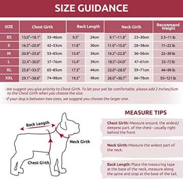 Phyxin Dog Life Jacket, Adjustable Dog Life Vest for Swimming, Striped Puppy Life Jacket, Pet Life Preserver with Leash Hole, for Small Medium Large Dogs