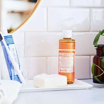 Dr. Bronner's Pure-Castile Liquid Soap - Organic, Vegan, Eco-Friendly